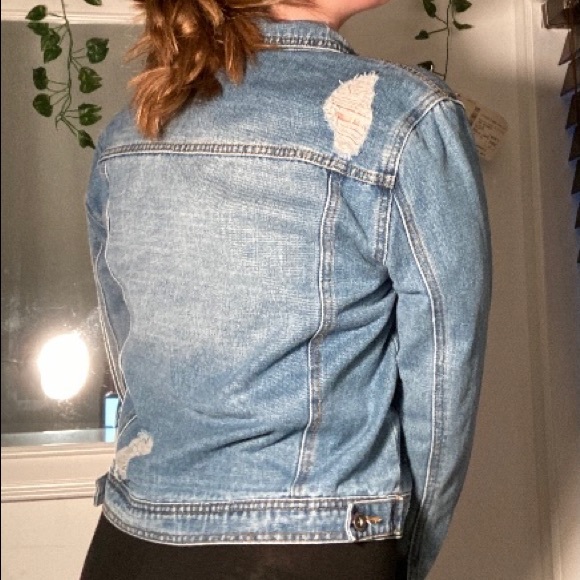 Rue21 Distressed Jean Jacket (brand new) - Picture 3 of 3